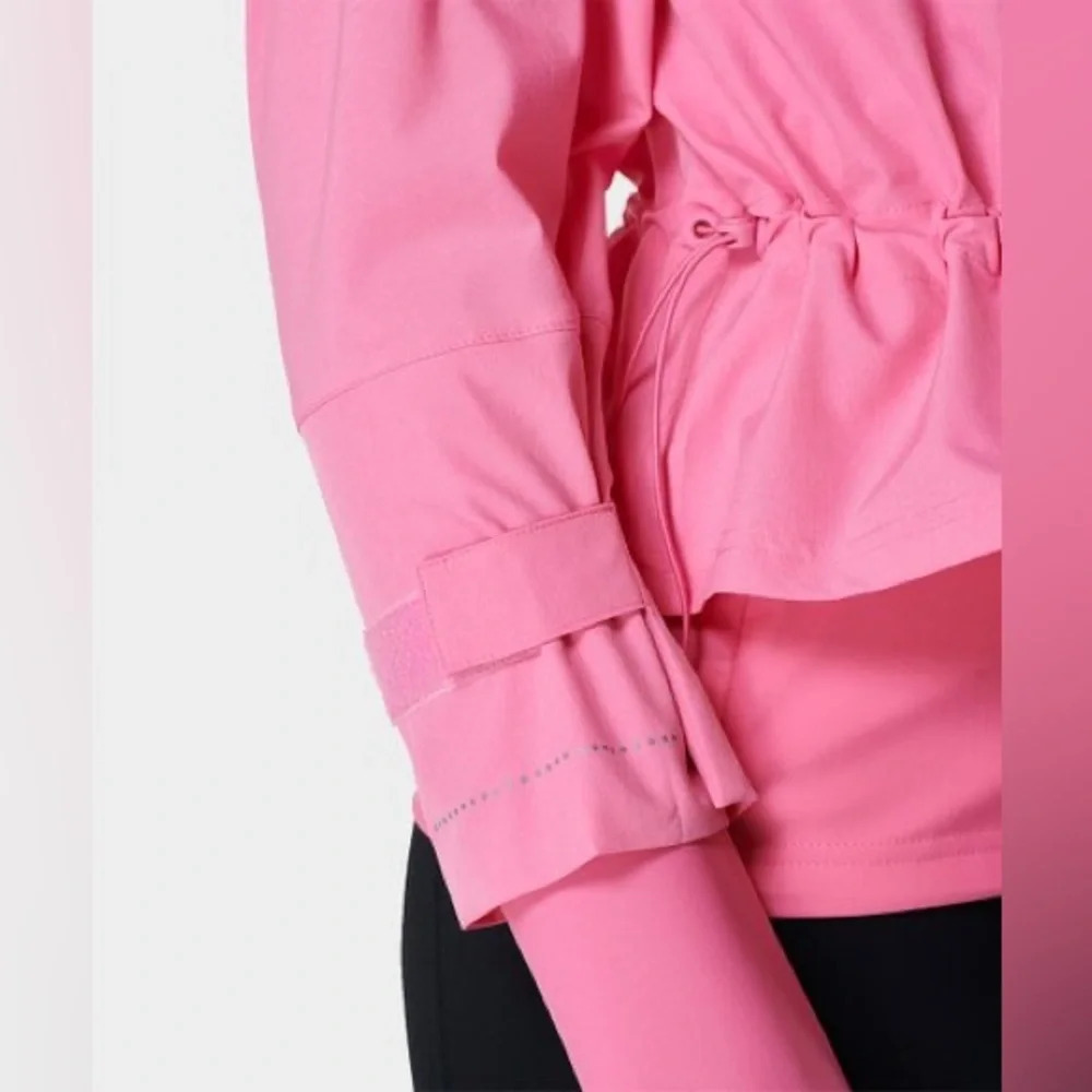 NWT Sweaty Betty Fast Lane Running Jacket Peony Pink Extra Small XS - Picture 4 of 16